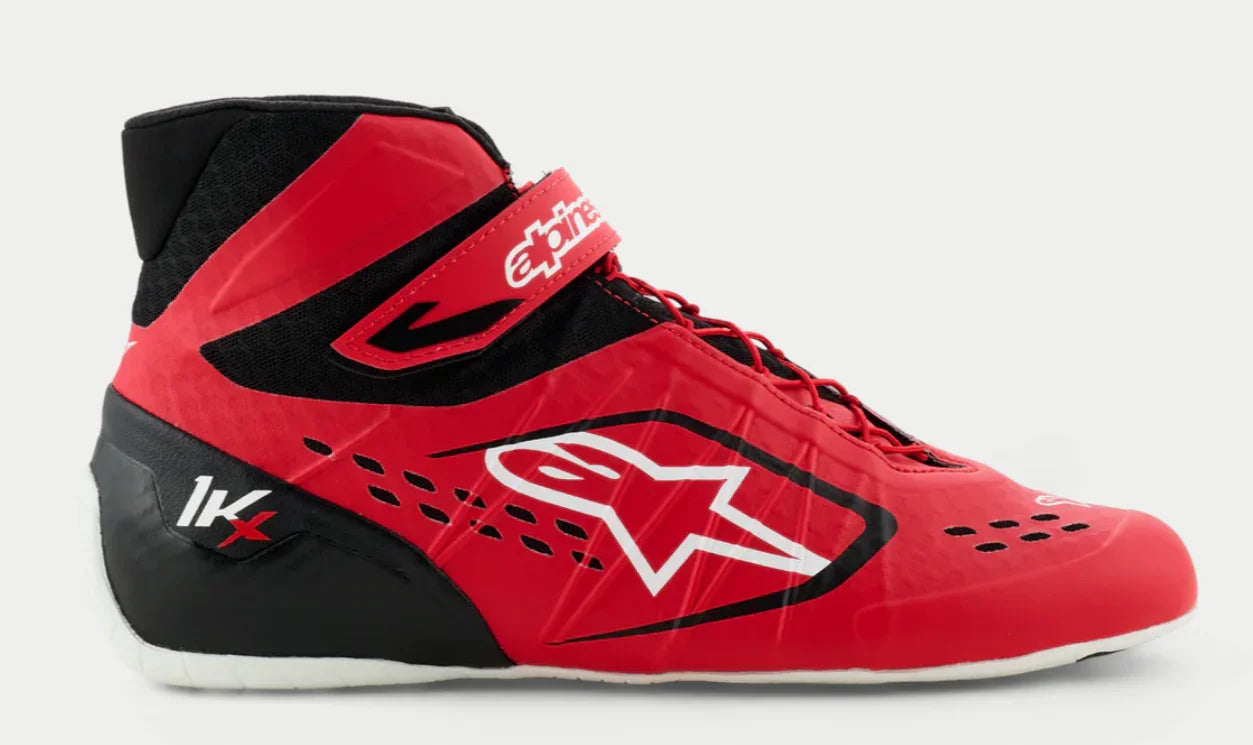 Alpinestars KX V3 FIA kart schoenen rood/zwart - KartKings