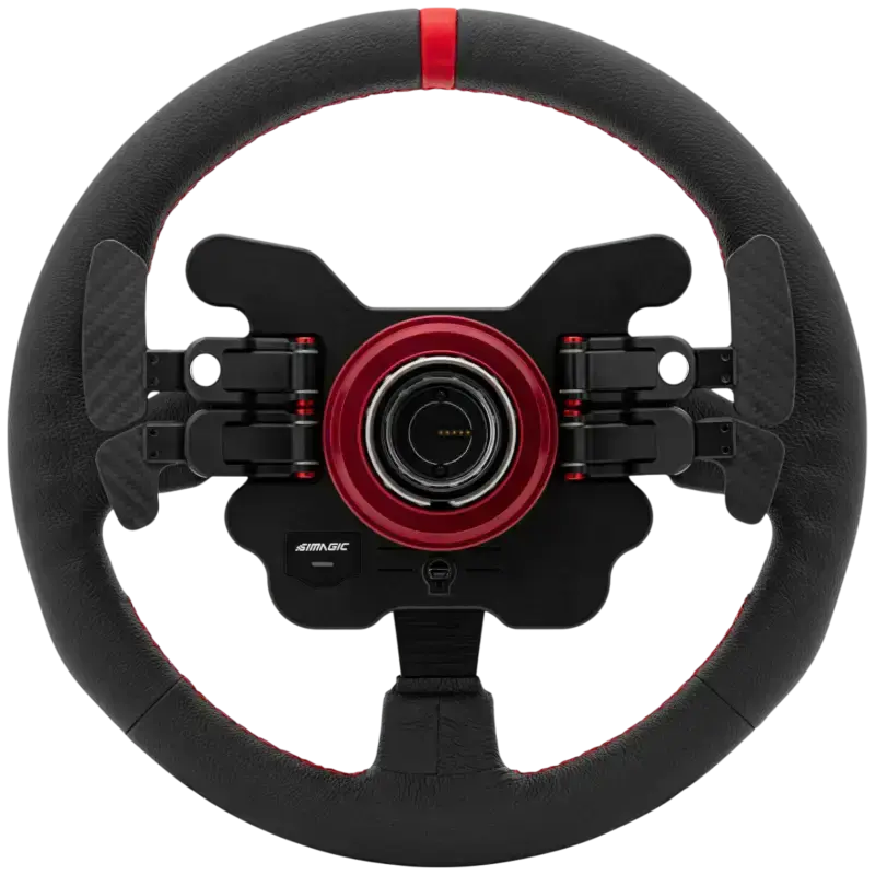 Simagic GT1-SR Steering Wheel - Leather - KartKings