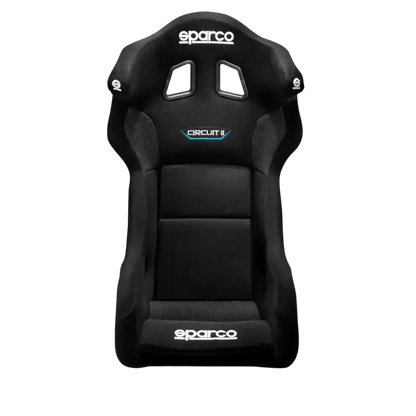 Sparco Circuit I/II QRT Fiberglass - Bucket seat - Black