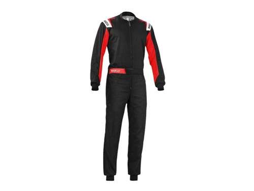 Mono Sparco Rookie negro/rojo