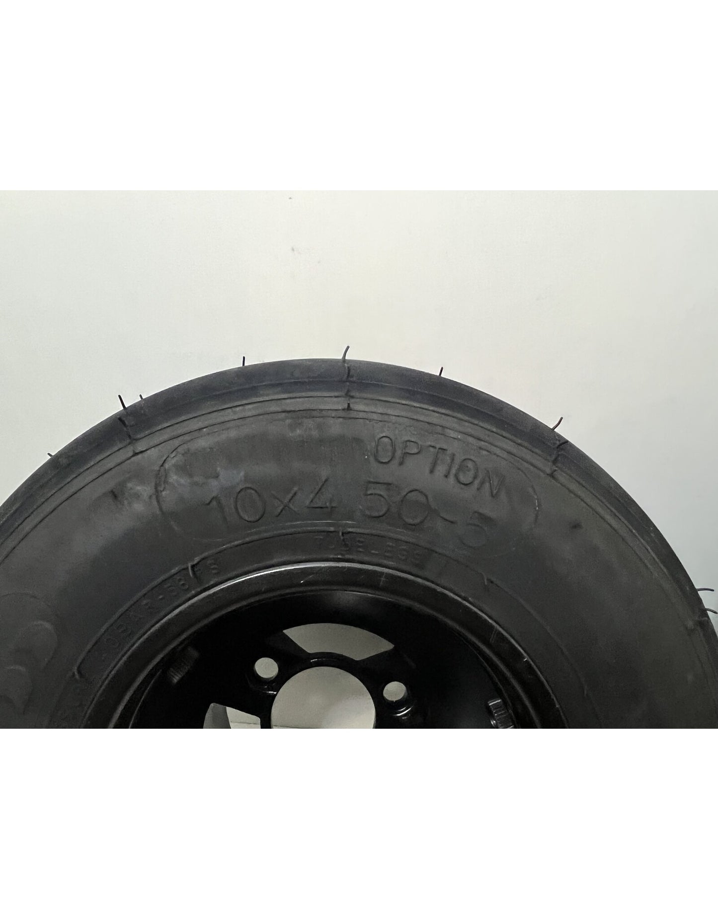 Llantas delanteras Top Kart de 130 mm con neumáticos opcionales Le Cont.