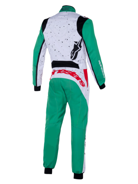 Alpinestars KMX-9 V3 Graphic 6 Wit / groen / rood