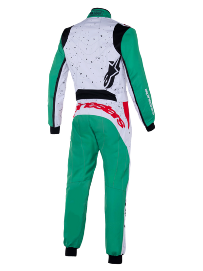 Alpinestars KMX-9 V3 Graphic 6 Wit / groen / rood