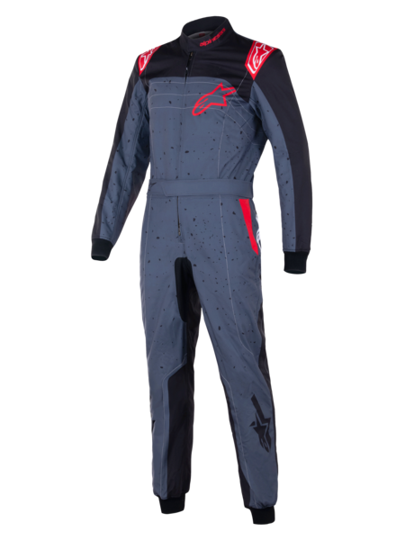 Alpinestars KMX-9 V3 Graphic 6 Antraciet / zwart / rood