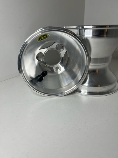 AMV Aluminum rear rims mini kart 140MM (set of 2 rims)