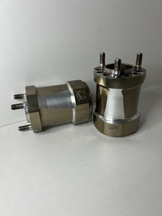 Gebruikt IPK Aluminium wielnaaf set 50 x 95MM
