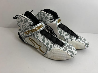 Alpinestars Tech-1 K GP track wit schoenen