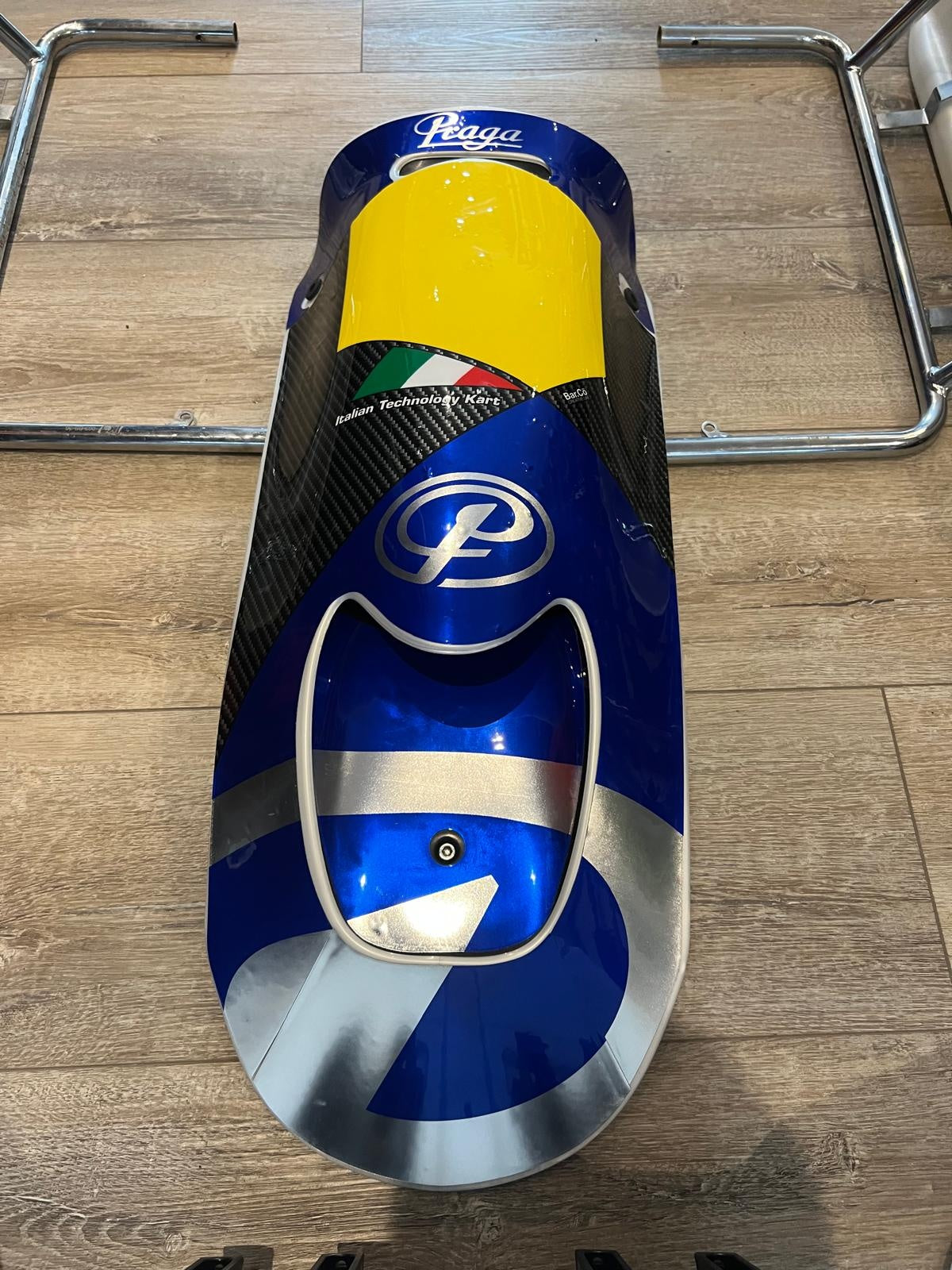 Gebruikt KG 507/508 bakkenset met Praga Stickers