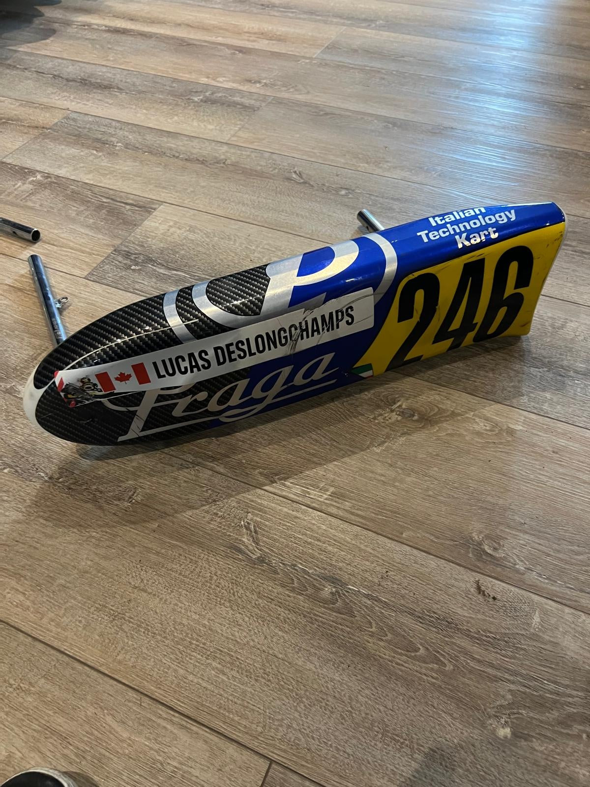 Gebruikt KG 507/508 bakkenset met Praga Stickers